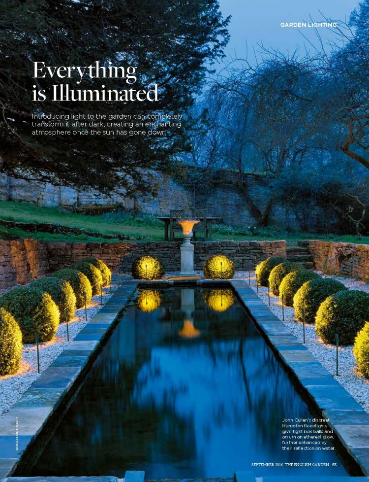 English Garden Guide to great garden lighting John Cullen Lighting