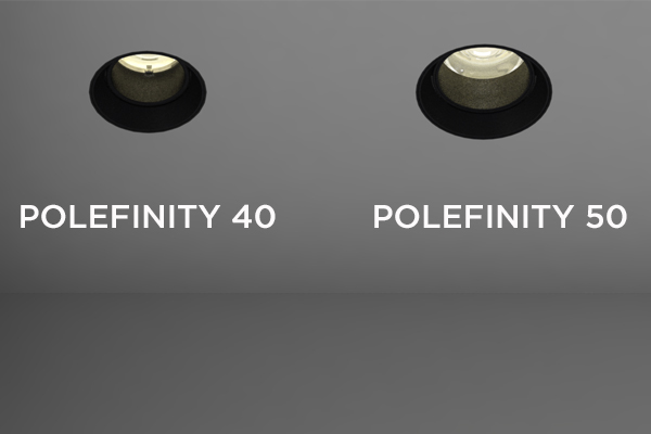 Polefinity 40 and 50 side by side
