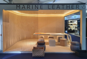 Marine Leather stand Monaco 2022