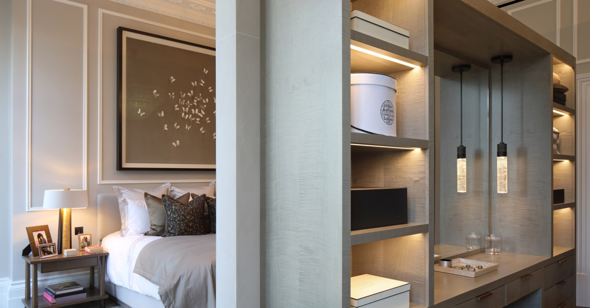 Hidden Dressing Room Lighting Design - John Cullen Lighting