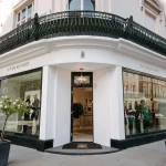 Front entrance of Louise Kennedy Showroom