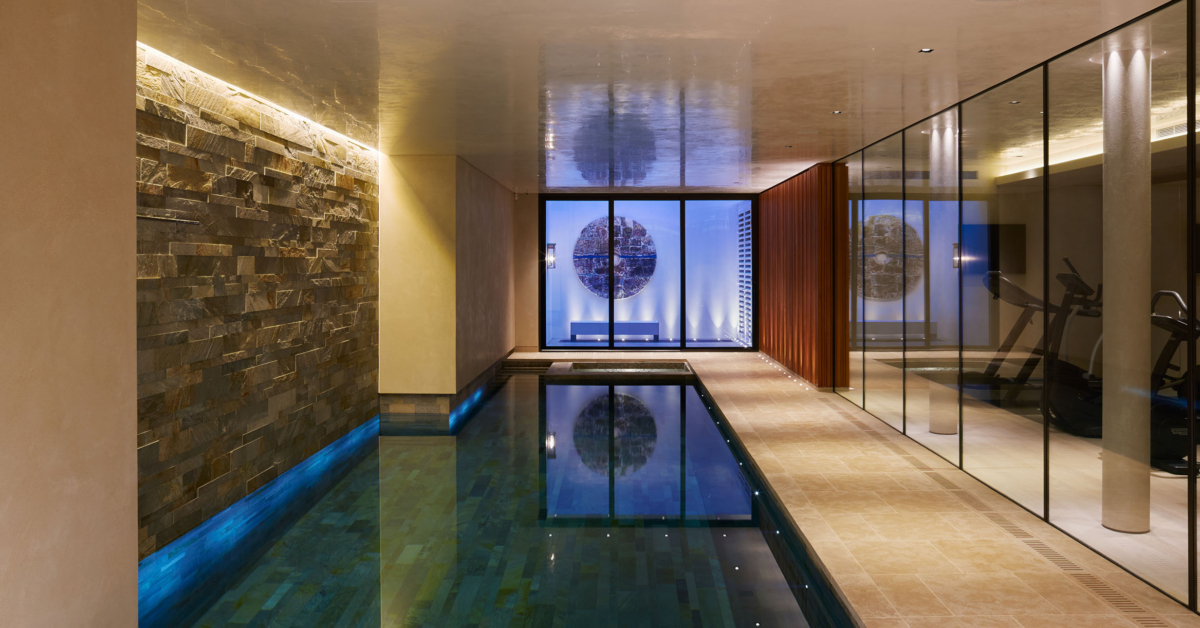 Indoor Swimming Pool Lighting Design - John Cullen Lighting