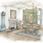 Sims Hilditch Courtyard Room by Emma Sims-Hilditch at WOWhouse 2025