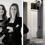 EU Design Director Sabrina Fiorina and UK Lead Lighting Designer Hazel Park, Georgian-style entryway